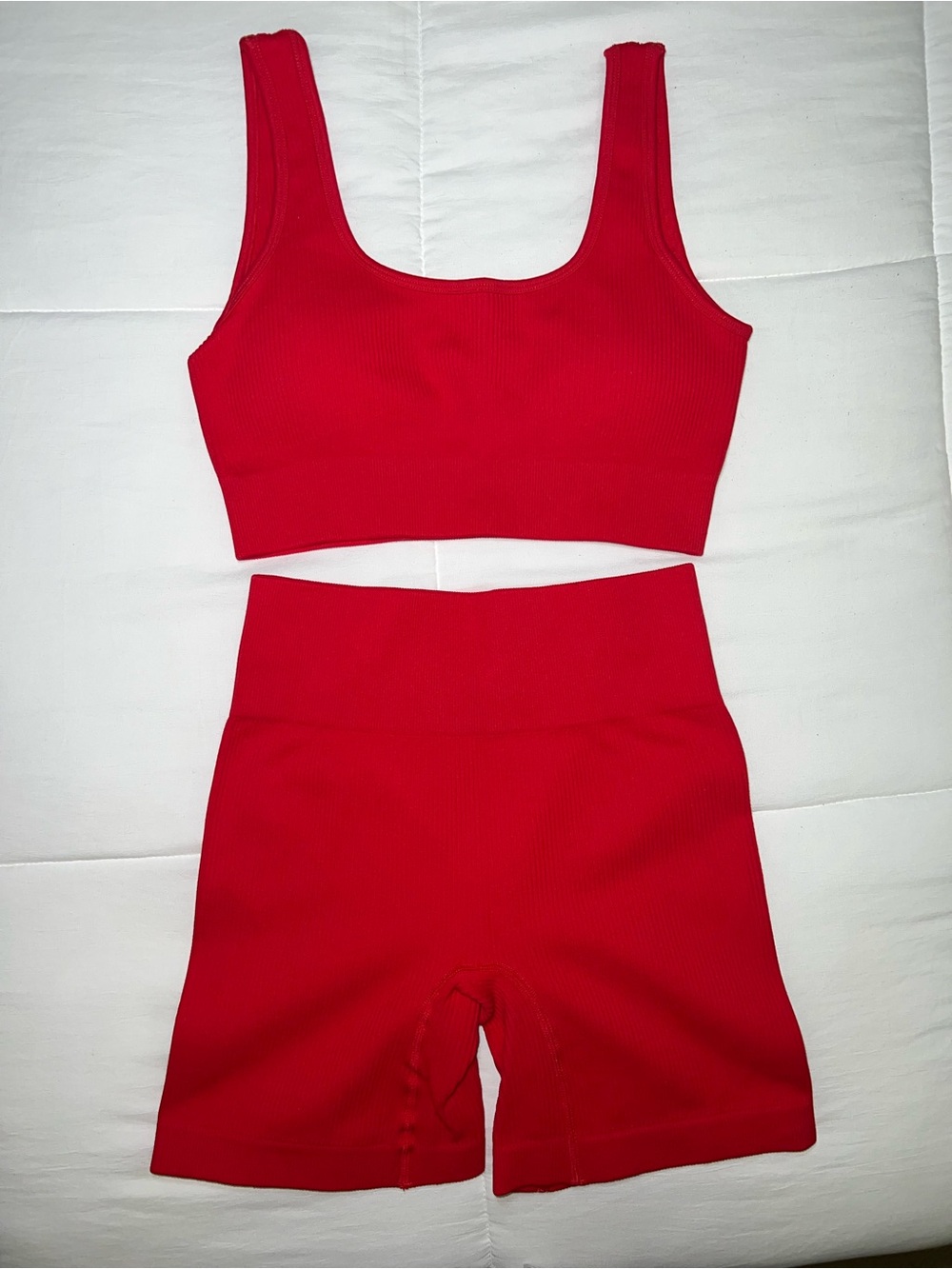 Seamless Ribbed workout set